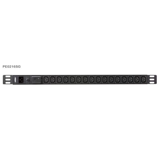Aten 0U 16-Port Basic Pdu With Surge Protection 2YR