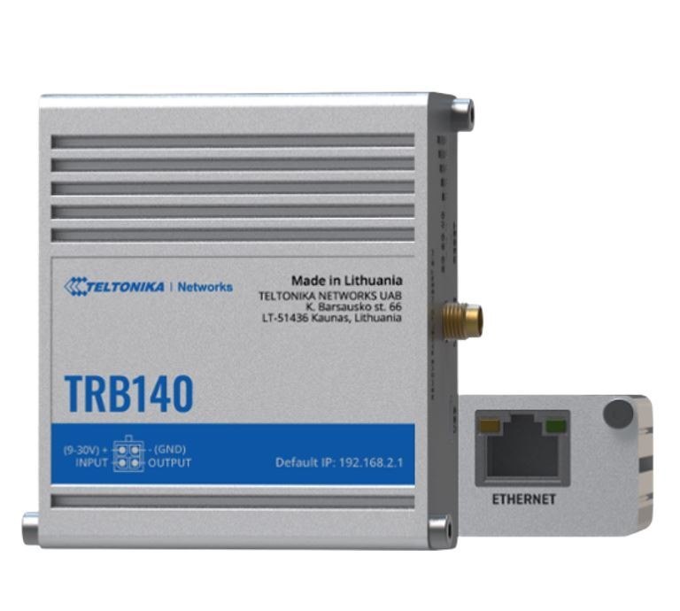 Teltonika TRB140 - Small, Lightweight, Powerful And Cost-Efficient Linux Based 4G Lte Industrial Gateway Board With Ethernet Interface