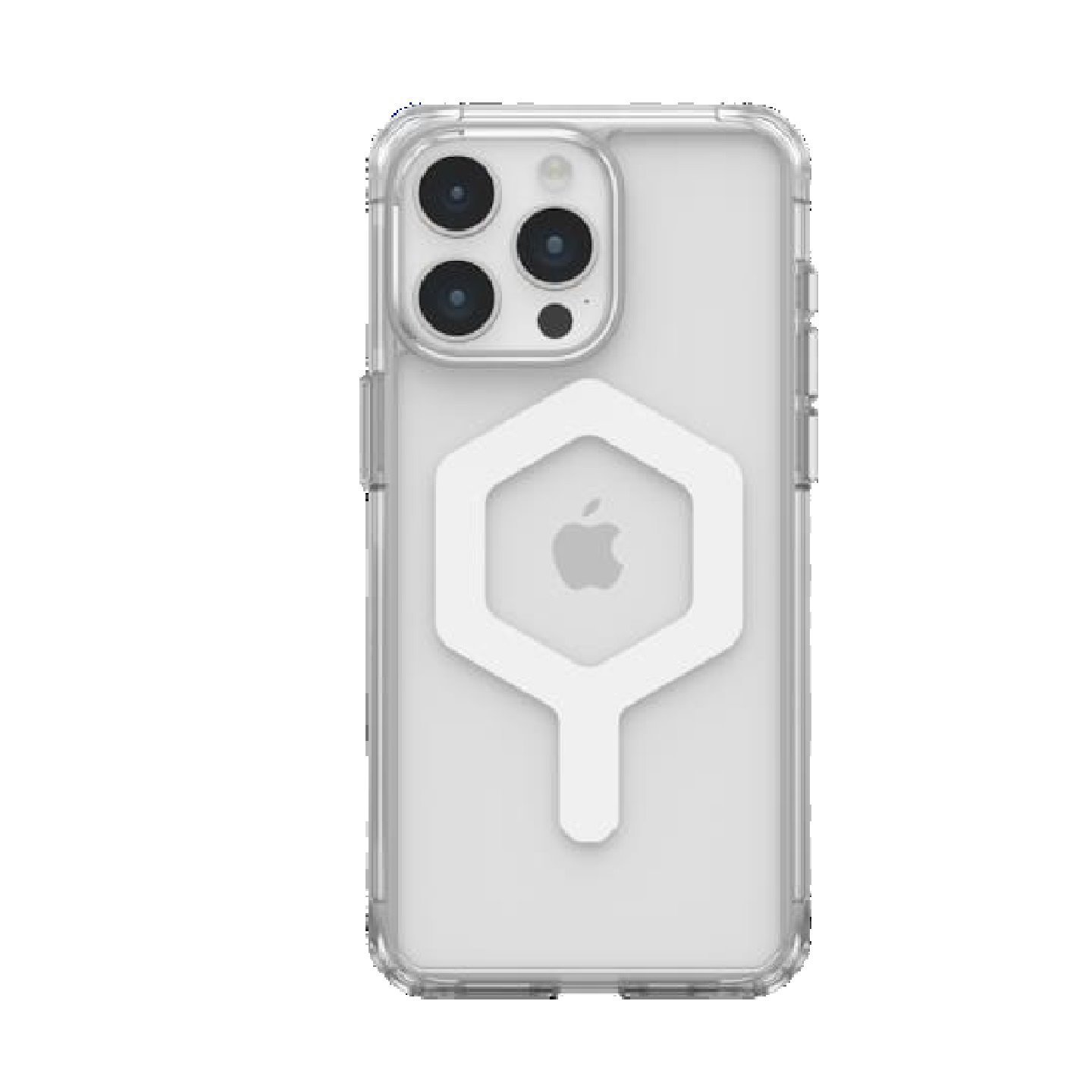 Uag Plyo MagSafe New iPhone 2024 Pro Max Case - Ice/White, 16FT. Drop Protection (4.8M), Armored Shell, Air -Soft Corners