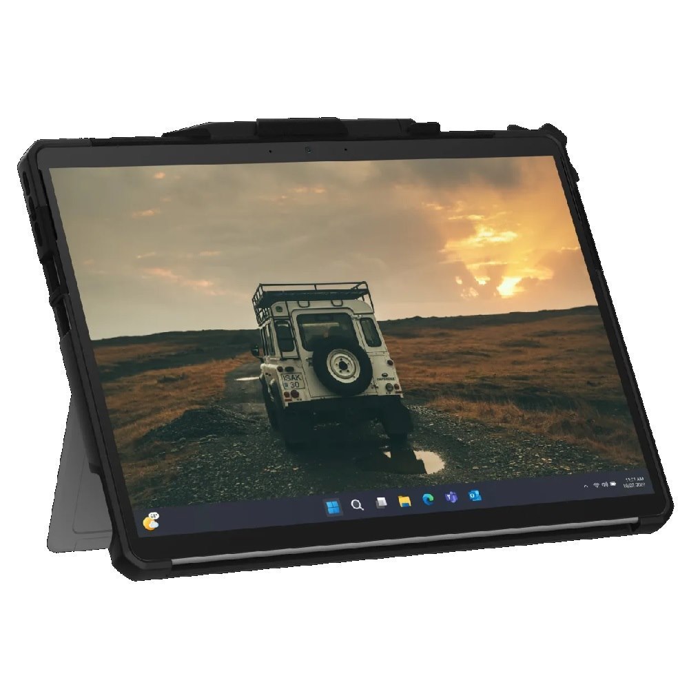 Uag Scout Microsoft Surface Pro 11/Pro 10/Pro 9 Case - Black(324014114040),DROP+ Military Standard, Armor Shell ,Impact Resistant , Pen Holder