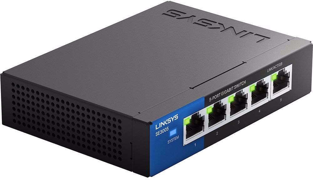 Linksys - 5-Port Gigabit Ethernet Switch