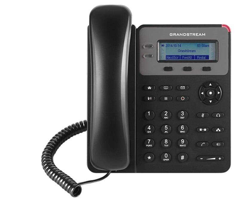 Grandstream GXP1610 IP Phone - Corded - Wall Mountable - Black