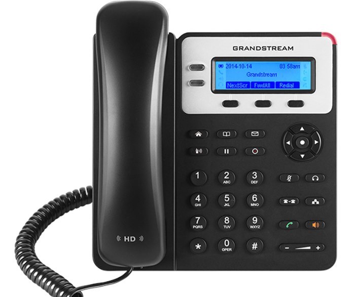 Grandstream GXP1620 IP Phone - Corded - Wall Mountable - Black