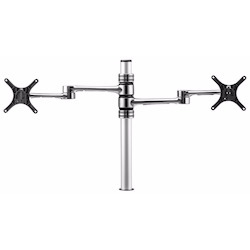 Atdec Mounting Arm for Display, Monitor, Flat Panel Display, Curved Screen Display, Mini PC - Polished - Landscape/Portrait