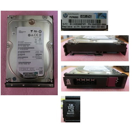 HPE 4 TB Hard Drive - 3.5" Internal - SATA (SATA/600)