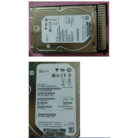 HPE 2 TB Hard Drive - 3.5" Internal - SAS (12Gb/s SAS)