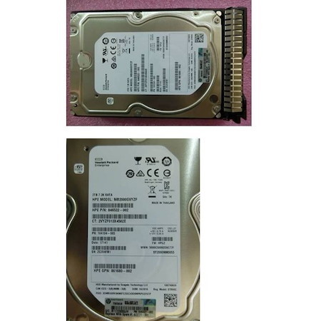 HPE 2 TB Hard Drive - 3.5" Internal - SATA (SATA/600)
