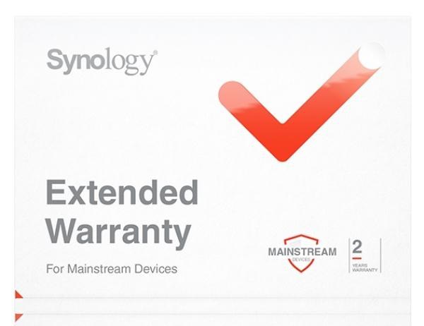 Synology Warranty/Support - Extended Warranty - 2 Year - Warranty