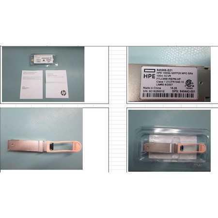 HPE QSFP28 - 1 x MPO 100GBase-SR4 Network