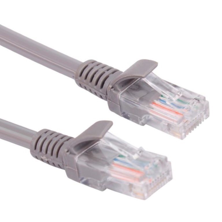 Cabac Hypertec 0.5M Cat5 RJ45 Lan Ethenet Network Grey Patch Lead (LS)