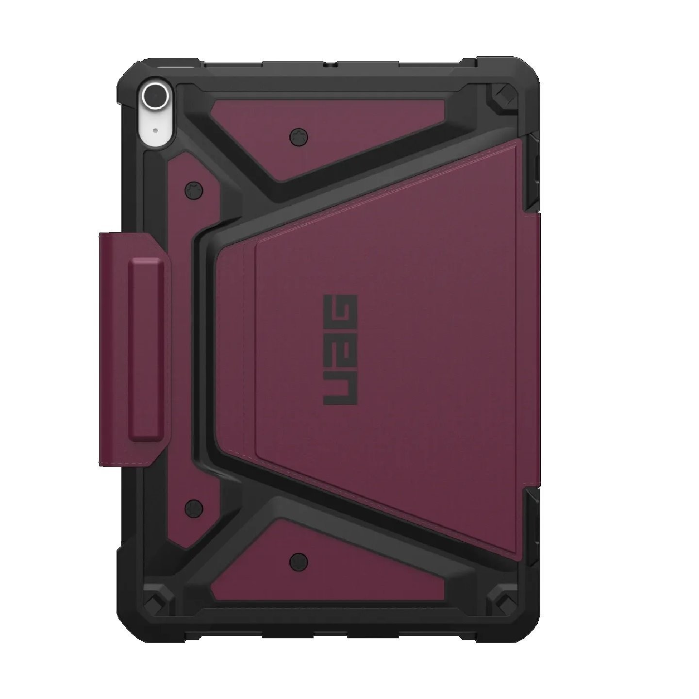 Uag Metropolis Se Apple iPAd Air 10.9' Case - Bordeaux (124473119049), Drop+ Military Standard, Adjustable Stand, Soft Impact-Resistant Core