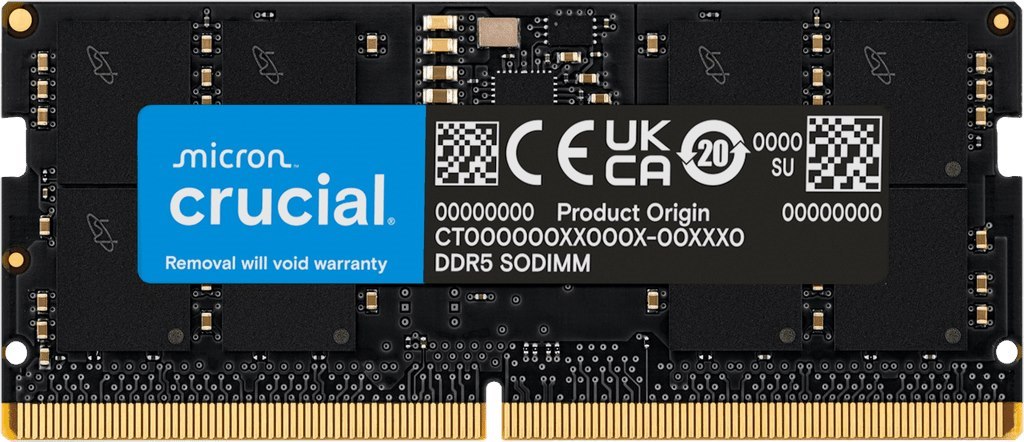 Miscellaneous Crucial CT16G56C46S5 16GB DDR5 5600 CL46 Sodimm Ram
