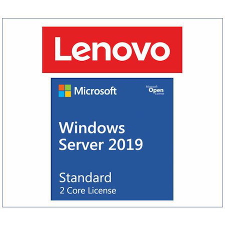 Lenovo Microsoft Windows Server 2019 Standard - License - 2 Additional Core