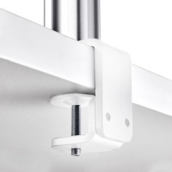 Atdec Desk Mount for Post - White