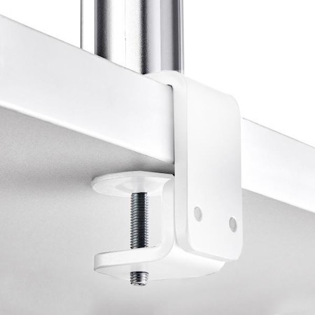 Atdec Desk Mount for Post - White