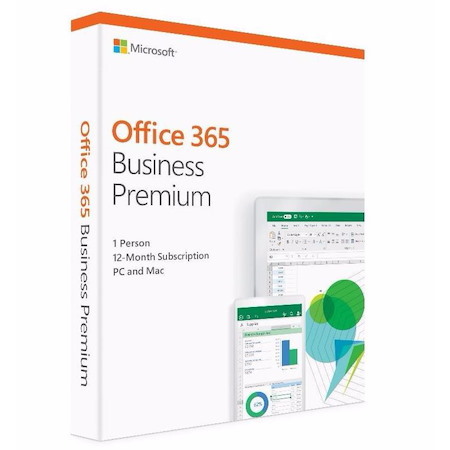 Microsoft 365 Business Standard With 1 Year Subscription - Subscription Licence - 1 User (5 Devices) - 1 Year