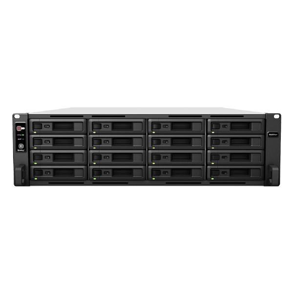 Synology RackStation RS4021xs+ 16-Bay 3.5" Diskless 4xGbE 2x10GbERJ45 (3U Rack),Intel Xeon D-1541 8core,16GB DDR4 ,2xUSB3.2, 2xExpansion, 5 YR WTY