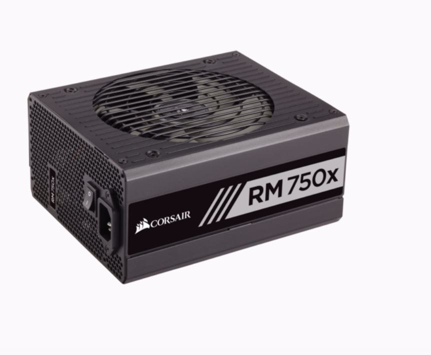 Corsair 750W RMX 80+ Gold Fully Modular 135MM Fan, Atx Power Supply, Psu, 10 Years Warranty