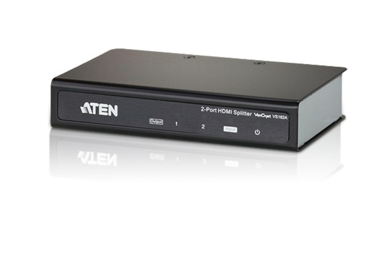 Aten Video Splitter 2 Port Hdmi 4K Splitter 340MHz, Ultra HD 4KX2K & 1080P Full HD, Supports Dolby True HD