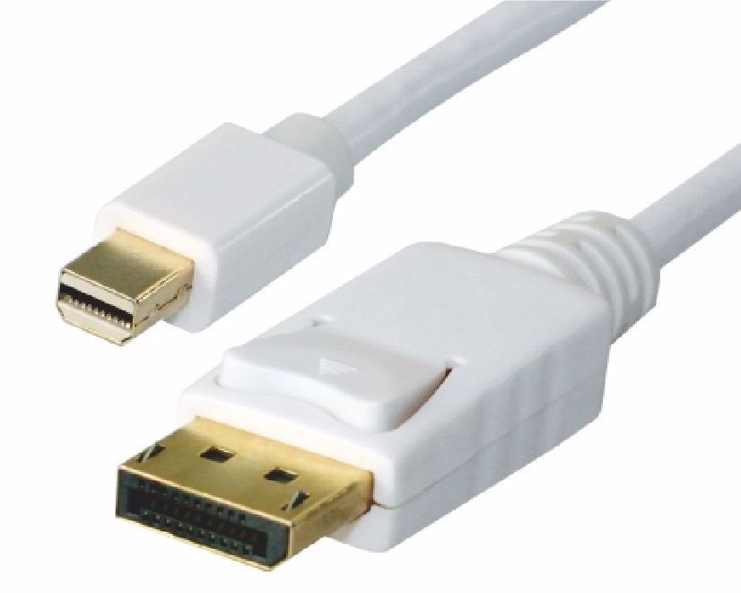 Astrotek Mini DisplayPort DP To DisplayPort DP Cable 2M - 20 Pins Male To Male Gold Plated RoHS ~CBMDPMM2