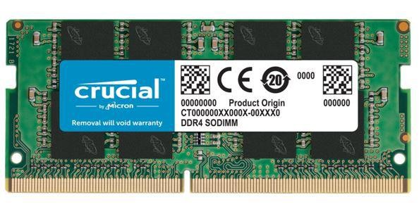 Micron Crucial 16GB (1x16GB) DDR4 Sodimm 3200MHz CL22 1.2V Notebook Laptop Memory Ram