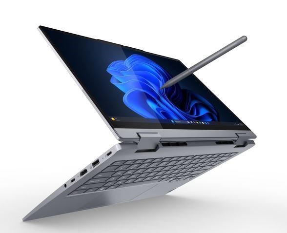 Lenovo ThinkBook 14 G5 IAU 21SQ0003AU 14" Touchscreen Convertible 2 in 1 Notebook - WUXGA - Intel Core Ultra 5 225U - 16 GB - 512 GB SSD - Luna Gray