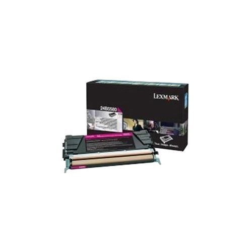 Lexmark Original High Yield Laser Toner Cartridge - Return Program - Magenta - 1 Pack