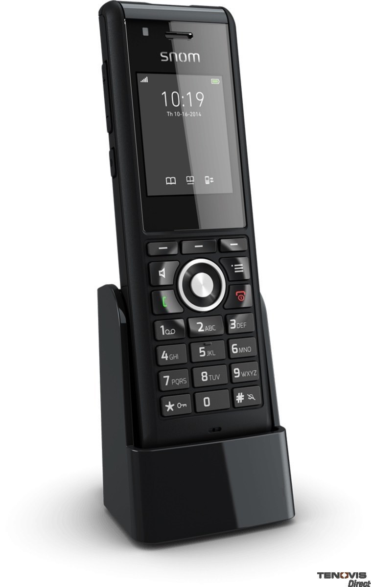Snom M85 Industrial Dect Handset, Wideband HD Audio Quality, Bluetooth Compadibility, TalkTime Up To 12 Hours (Add 4395)