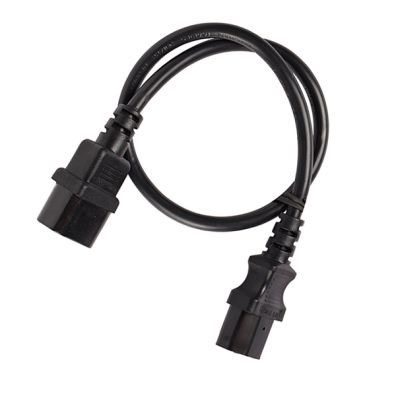 4Cabling 4Ca Cab 10A-Ice-M-C13-F-C14-2M-Blk