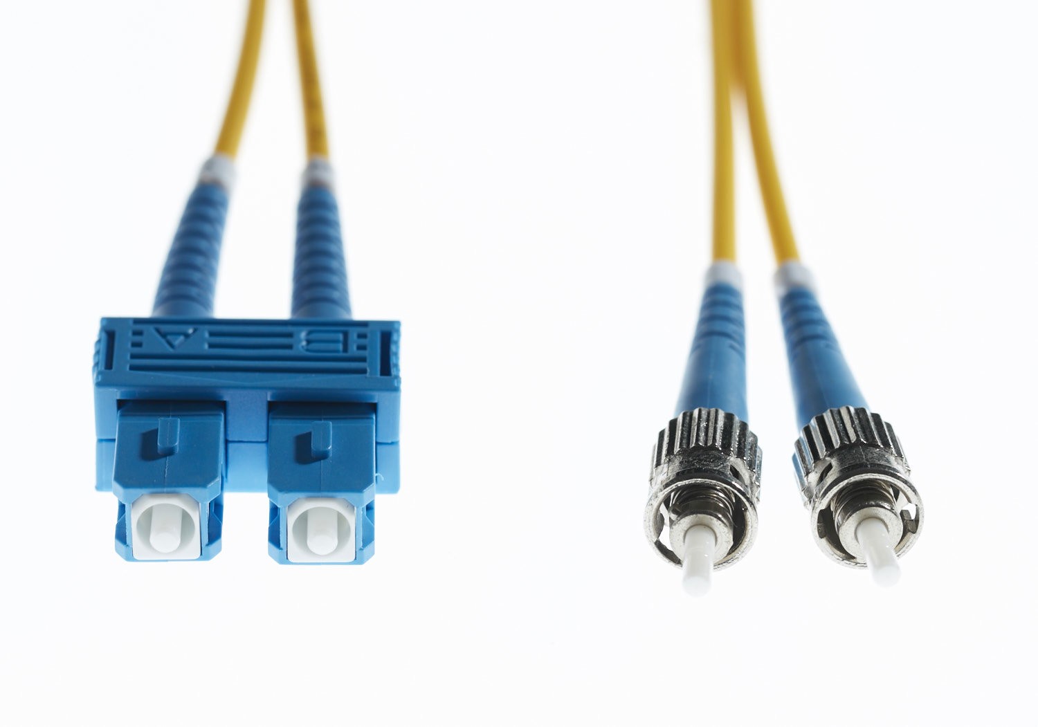 4Cabling 3M SC-ST Os1 / Os2 Singlemode Fibre Optic Cable : Yellow