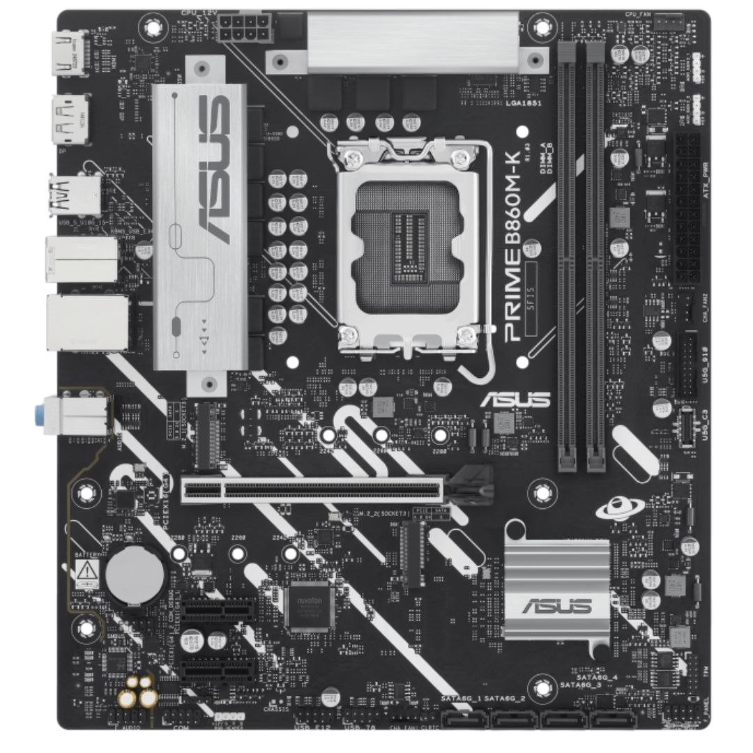 Asus (System Build Only Non Retail Pack) Asus Prime B860M-K-CSM Intel Lga1851 Motherboard