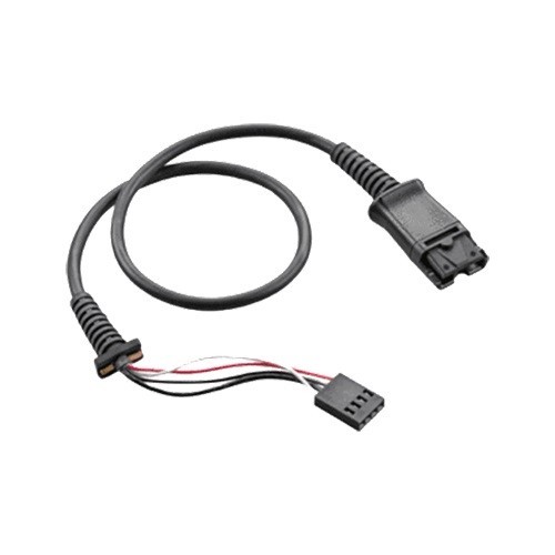 Poly 4-Pin Contact/Quick Disconnect Audio Cable - TAA Compliant