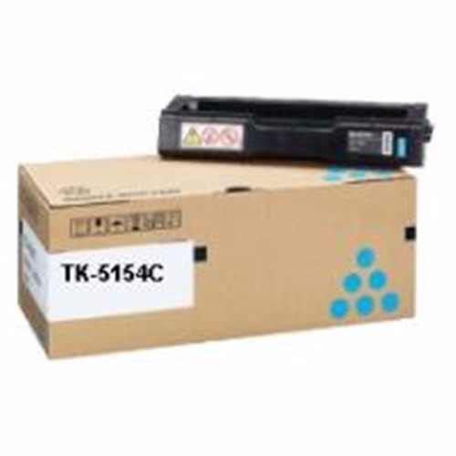 Kyocera TK-5154C Cyan Toner For M6535cidn/P6035cdn - 10K