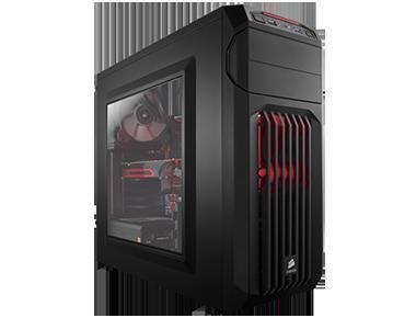 Oem Spec-01 Mid Tower Usb3.0 2.5In SSD Red Led Window - No Psu