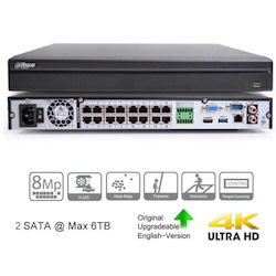 Dahua-NVR-5216/16P-4KS2E  NVR - 16CH 4K16 Port POE