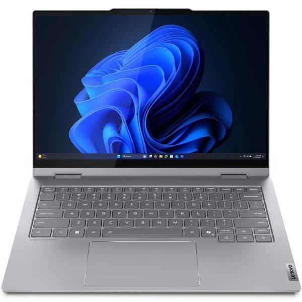 Lenovo ThinkBook 14 G5 IAU 21SQ0003AU 14" Touchscreen Convertible 2 in 1 Notebook - WUXGA - Intel Core Ultra 5 225U - 16 GB - 512 GB SSD - Luna Gray