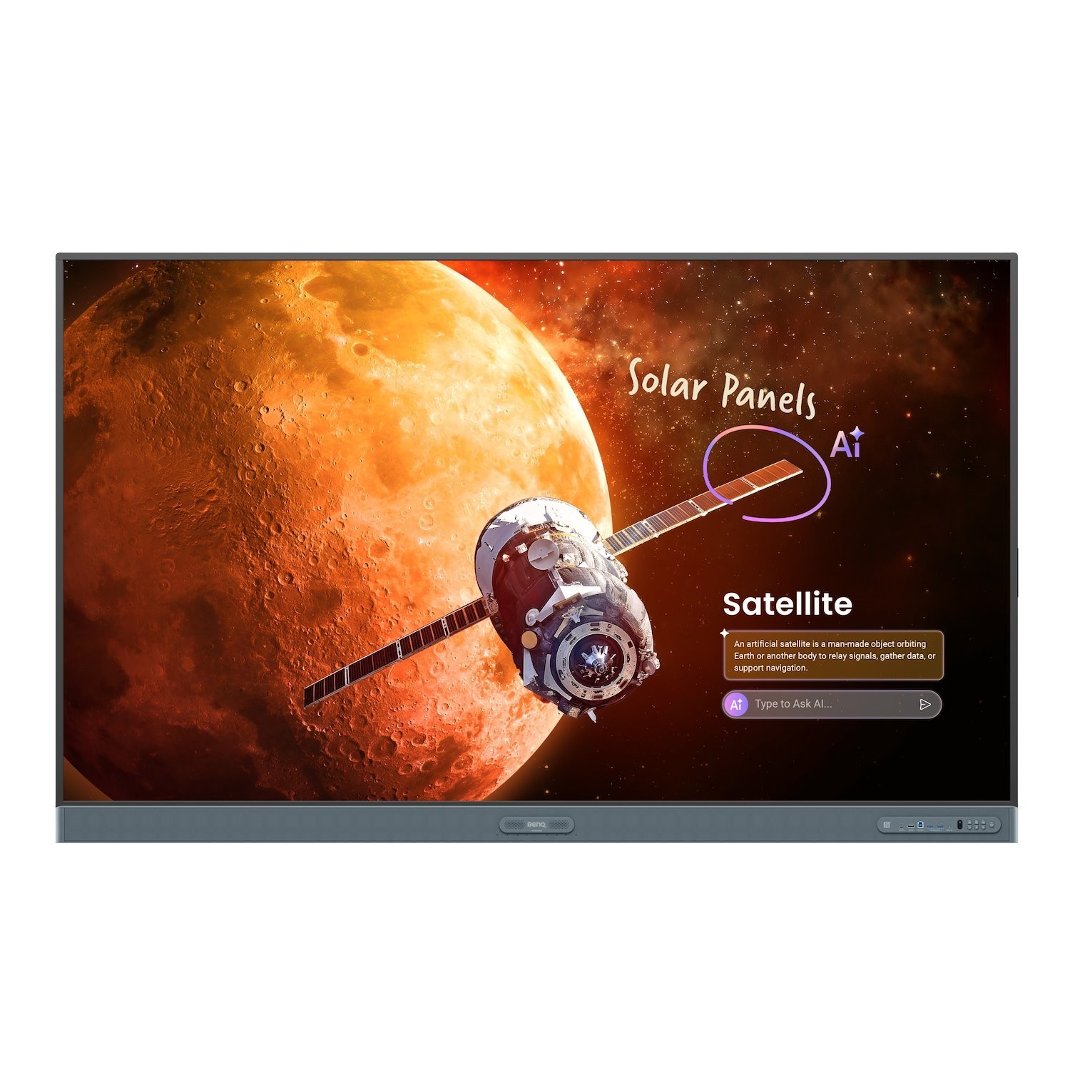 Benq 86 RP8605 4K Uhd 450 Nits 12001 Contrast Android 15 - Wifi Included - 5YRS WTY