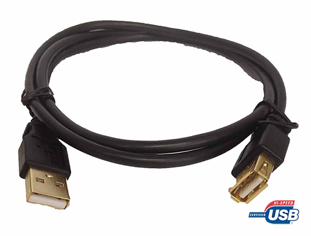 4Cabling Usb 2.0 Am-Af Cable: 1M
