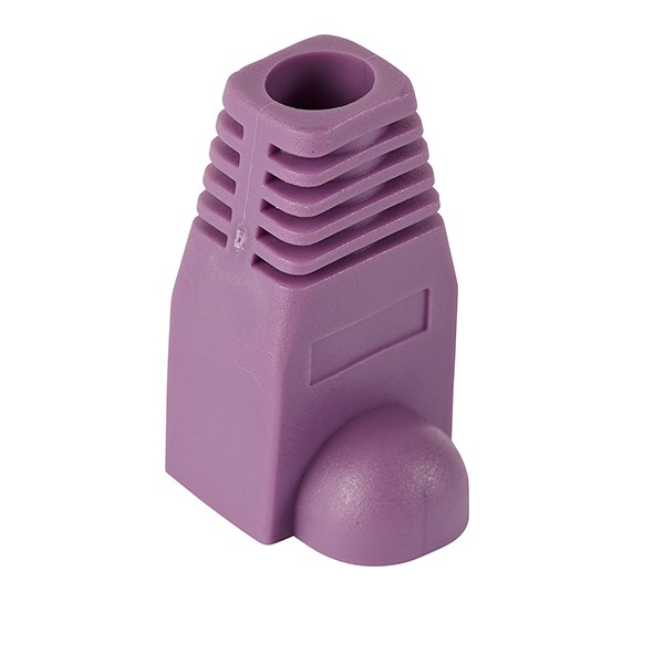 4Cabling RJ45 Cable Boots - 10 Pack-Purple