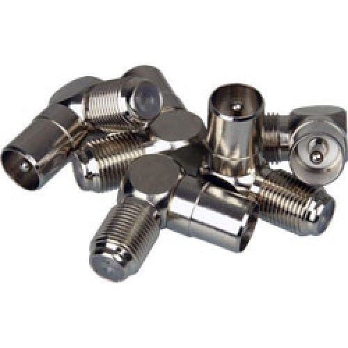 4Cabling Right Angle - F Type Female To Pal Male