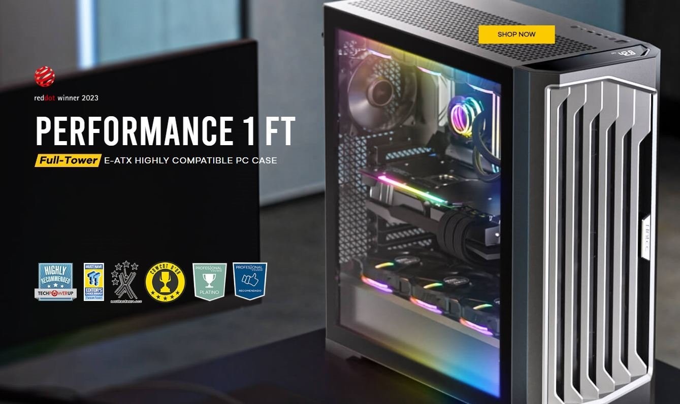 Antec Performance 1 FT Argb Full Tower Editor's Choice Gaming Case