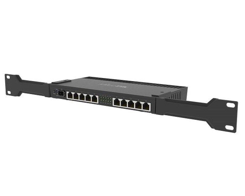 RB4011iGS+RM: 10 ports GbE, Quad core Cortex CPU and 1GB RAM