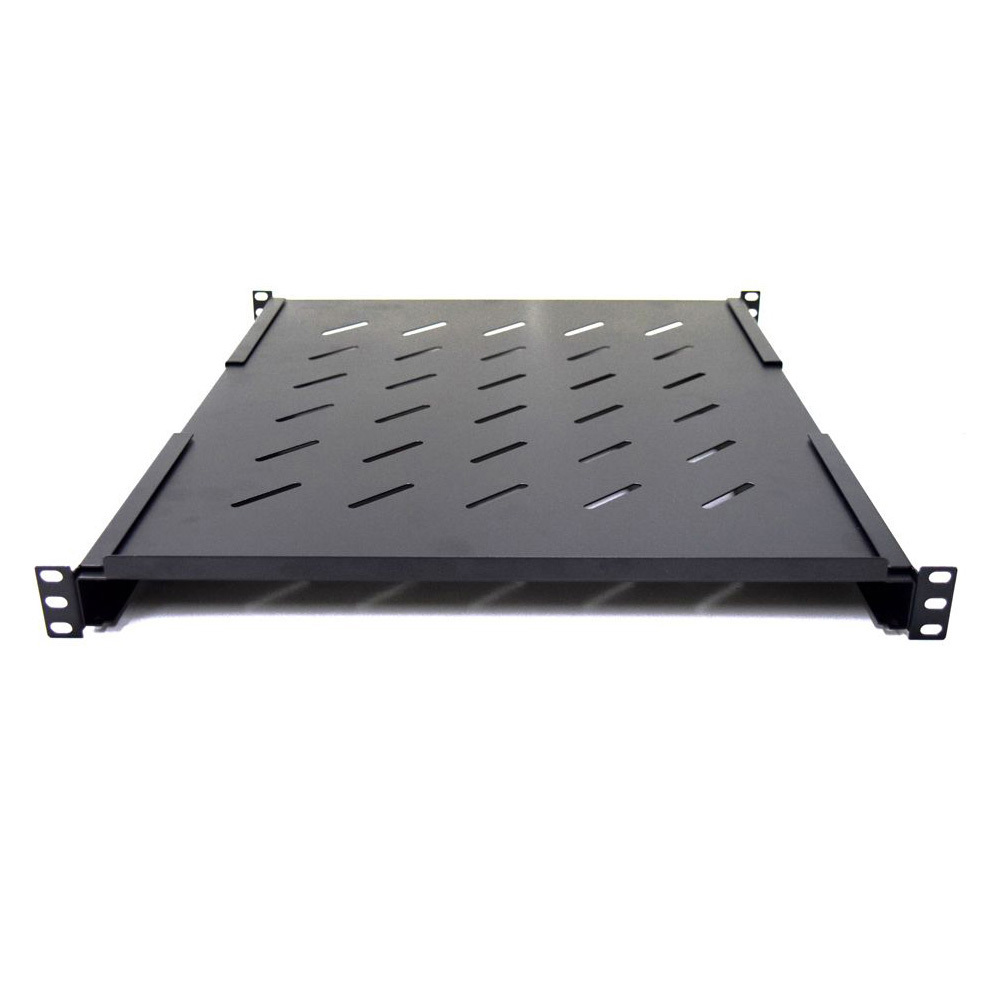 4Cabling 1Ru Universal Fixed Shelf For Server Racks With Rail To Rail Depth Up To 730MM