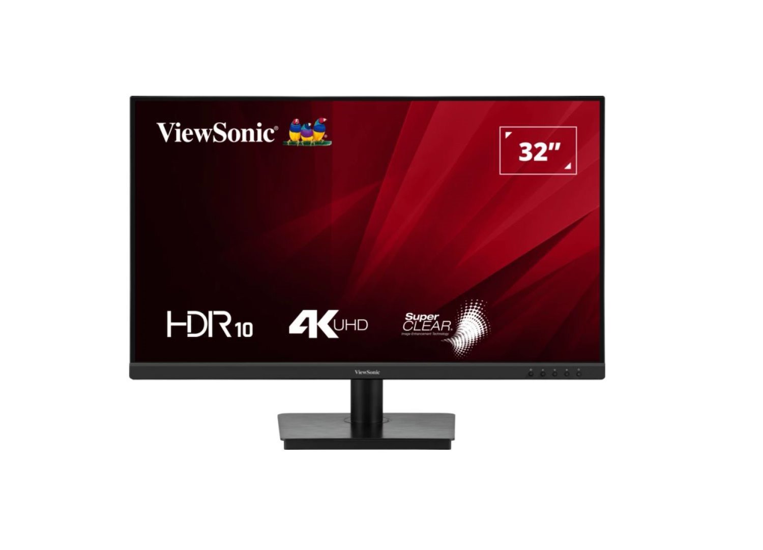 Viewsonic 32 4K 16:9 Uhd Monitor,4Ms,60Hz,Dual Hdmi,Dp,Spkr