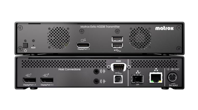 Matrox Extio 3 N3208 KVM Extender Transmitter Appliance