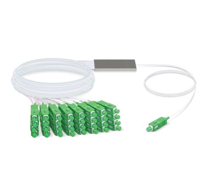 Ubiquiti UFiber Gigabit Passive Optical Network Splitter 1:32, For Use With UFiber Olt Solutions, Terminated With Sc/Apc Connector,