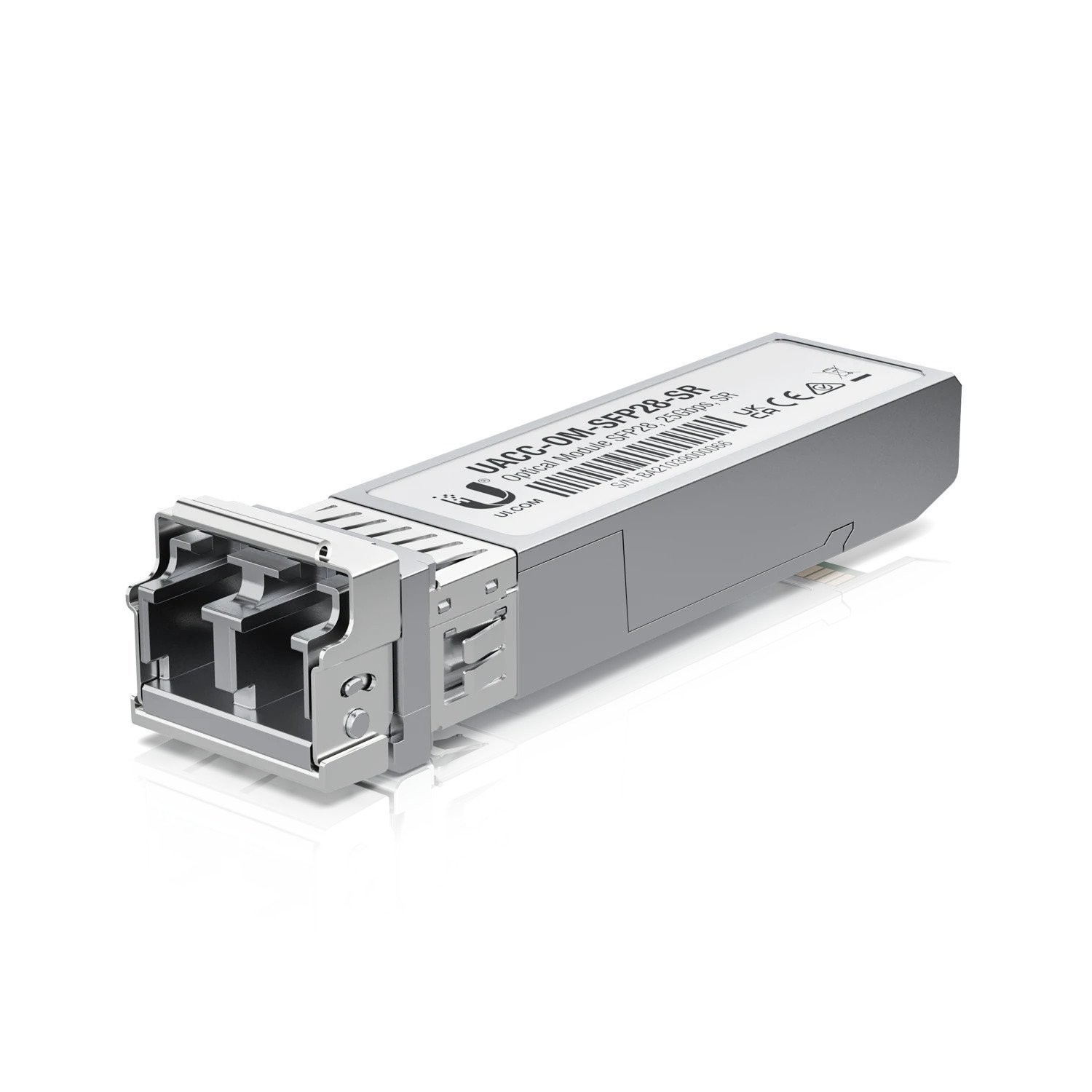 Ubiquiti 25 GBPS Multi-Mode Optical Module, Short-Range, SFP28-compatible Optical Transceiver Module, Connections Up To 100 M