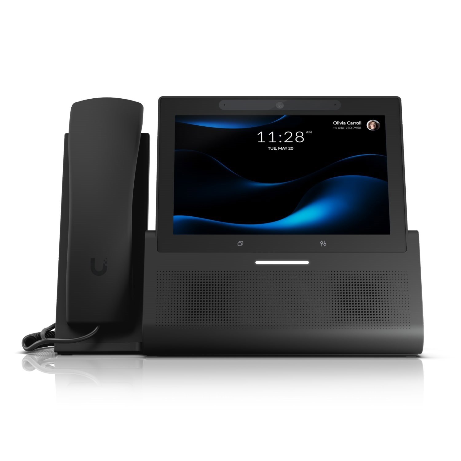 Ubiquiti G3 Touch Enterprise, Next-Generation Premium Desktop Smartphone For UniFi Talk,7' Touch Display&Integration With UniFi Applications