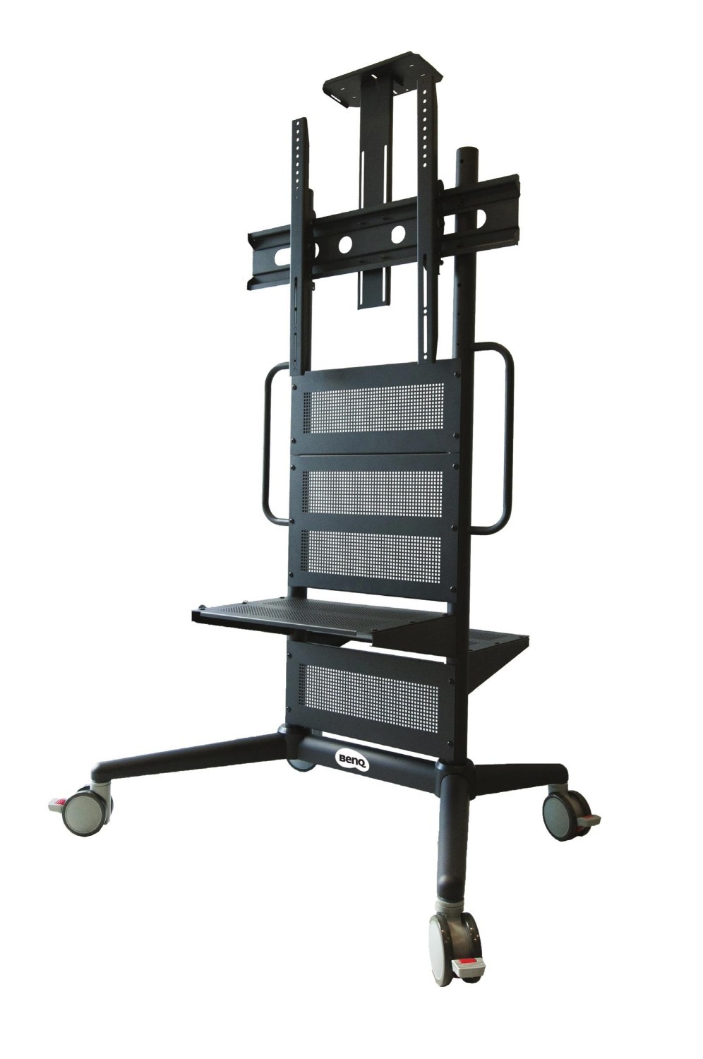 BenQ Pro Av Trolley - Fixed Height Video Conferencing, Digital Signage And Ifp Trolley - Support Up To 125KG - Fit Displays 43" - 86"