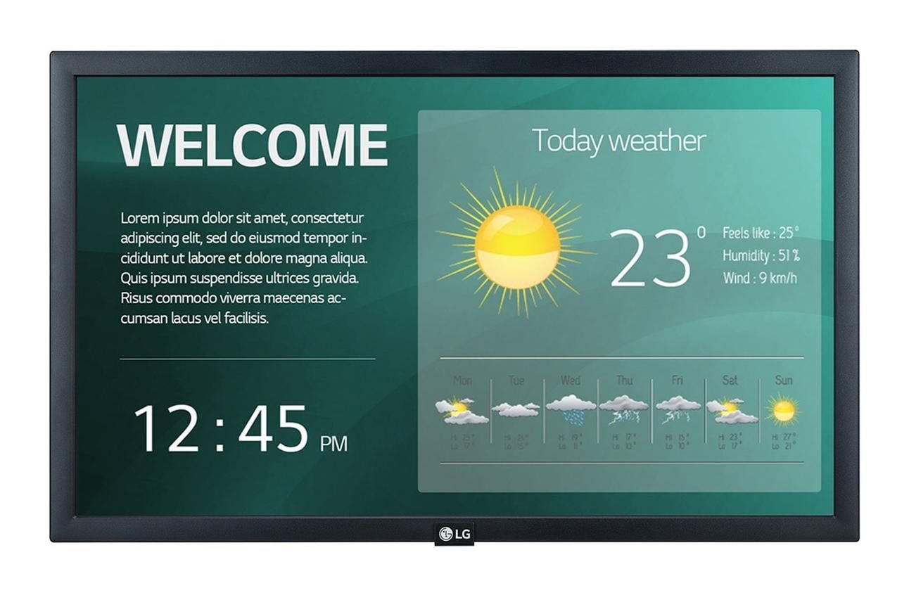 LG 22Sm3G-B Digital Signage